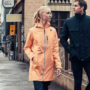 Helly Hansen Long Belfast Rain Jacket / Coat